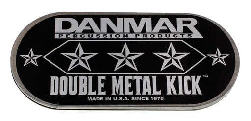 [DAN-210MKD] 210MKD - Pad métal Autocollant GC Double pédale - HSA