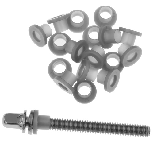 [DAN-TRW100S] TRW100S - Rondelles nylon pour tirants - Gris (x100)