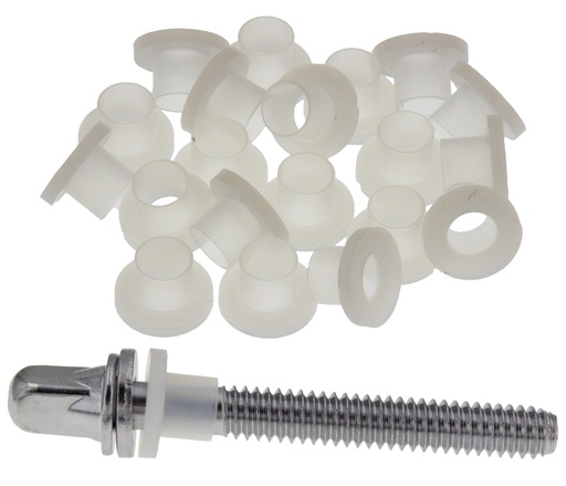 [DAN-TRW50W] TRW50W - Rondelles nylon pour tirants - Blanc (x50)