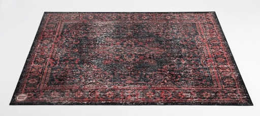 [DNB-VPCLB-BLR] VPCLB-BLR - Tapis Vintage Persian Club Series 1.63 x 1.42m Antidérapant - Black Red