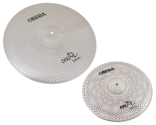 [OBE-MU-SET2] Set 2 Cymbales Silencieuces Mute - 14" 20"