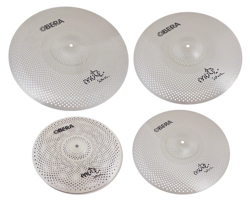 [OBE-MU-SET4] Set 4 Cymbales Silencieuces Mute - 14" 16" 18" 20"